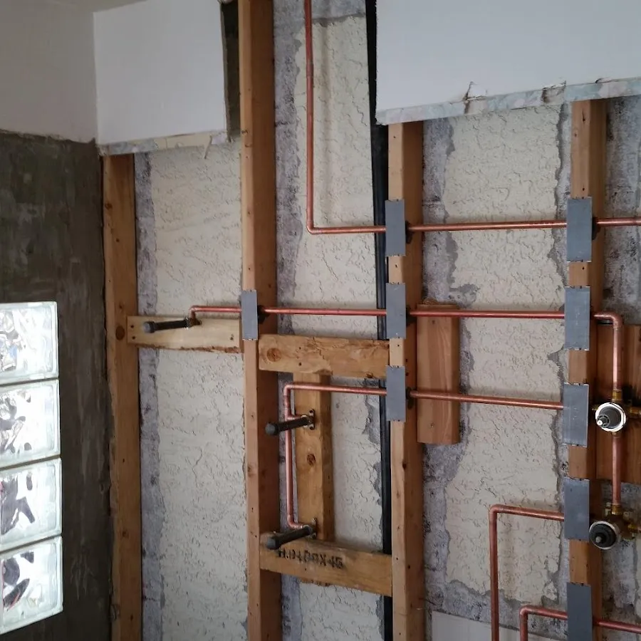 Copper pipe installation for Burst Pipe Repair in Jackson